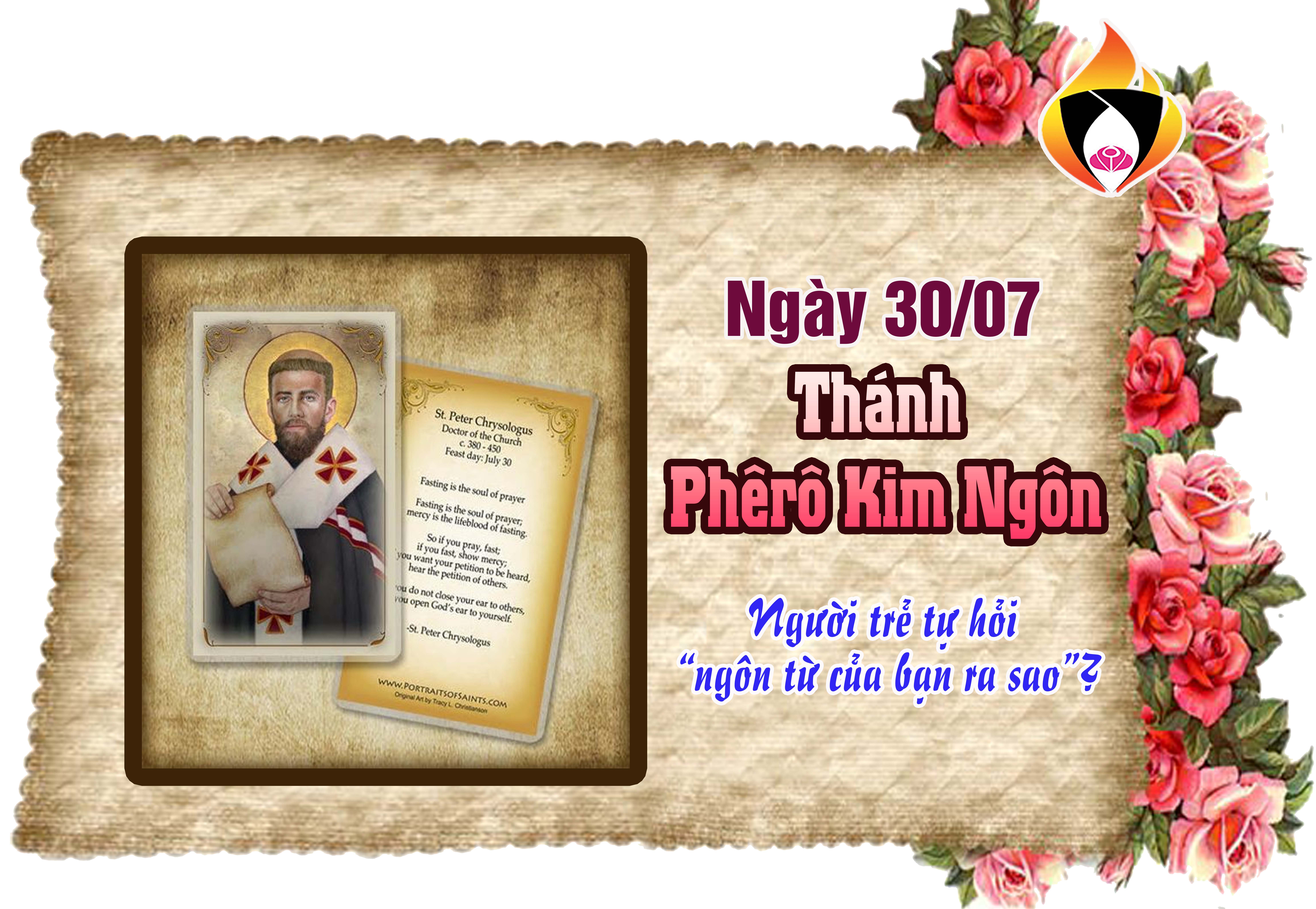 Ngày 30/7 - Thánh Phêrô KIm Ngôn