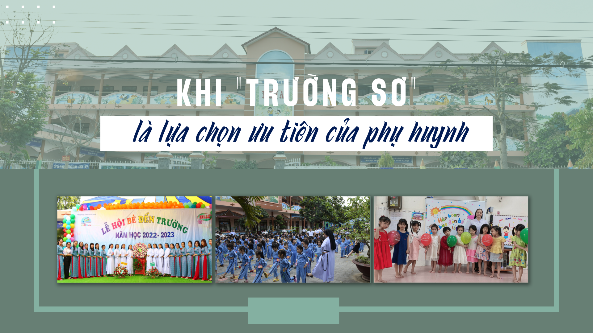 Khi "trường Sơ" là lựa chọn ưu tiên của nhiều phụ huynh