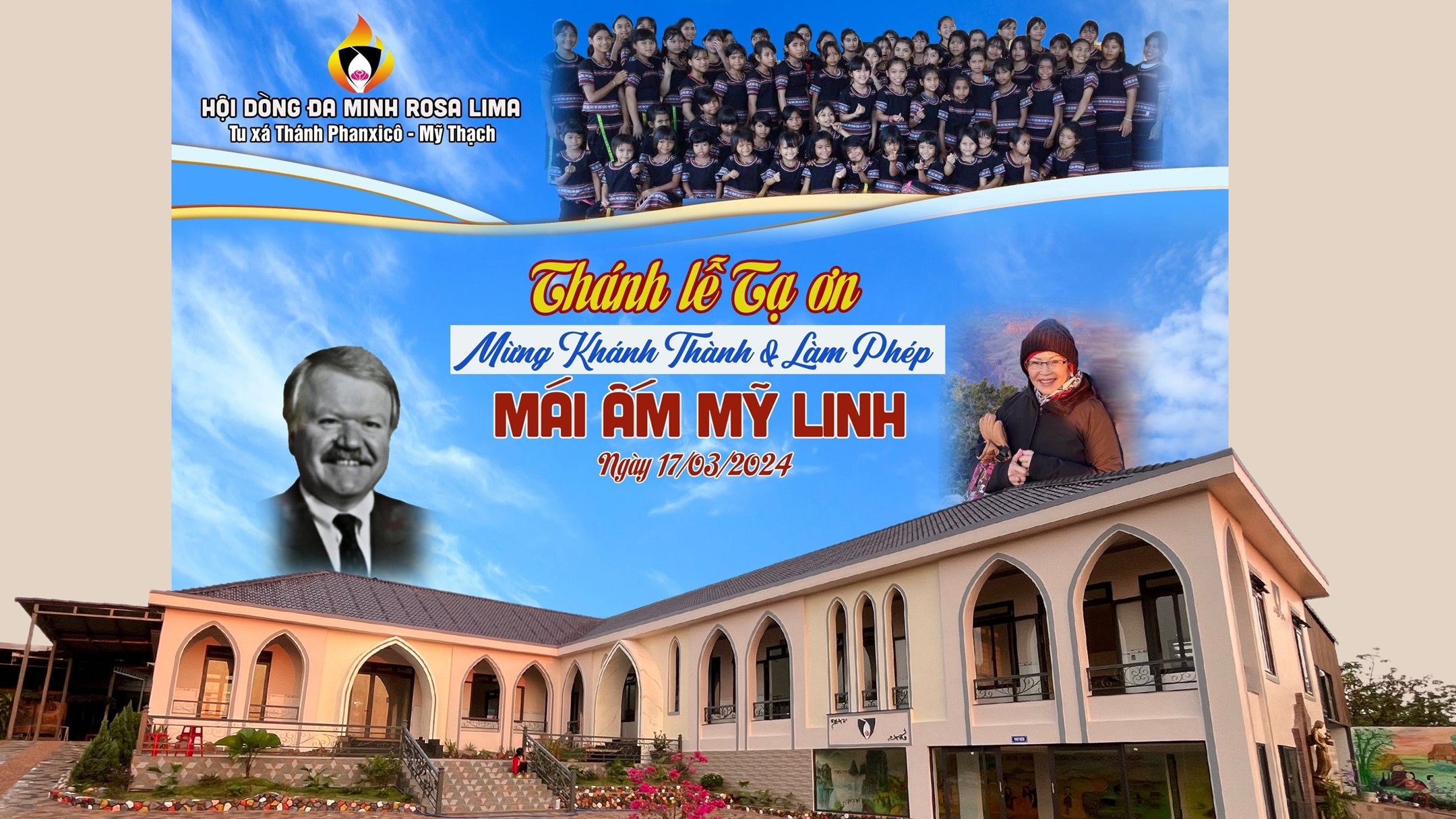 Khánh thành và làm phép Mái ấm Mỹ Linh