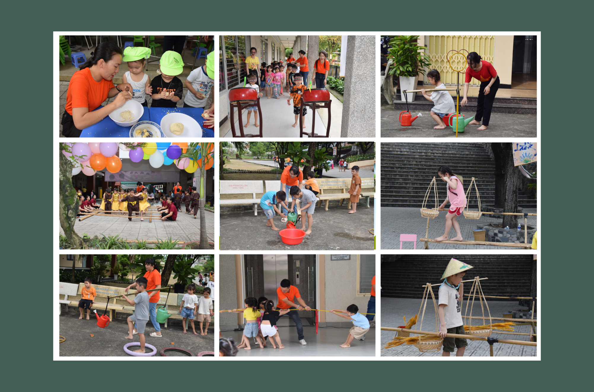 LỄ HỘI DÂN GIAN mừng Ngày Nhà Giáo tại trường MG Ánh Hồng