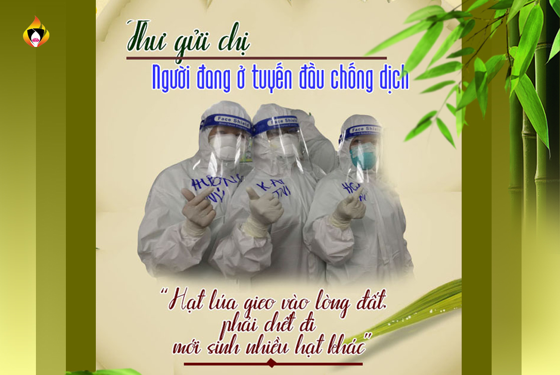 Thư gửi chị - người đang ở tuyến đầu đầu chống dịch