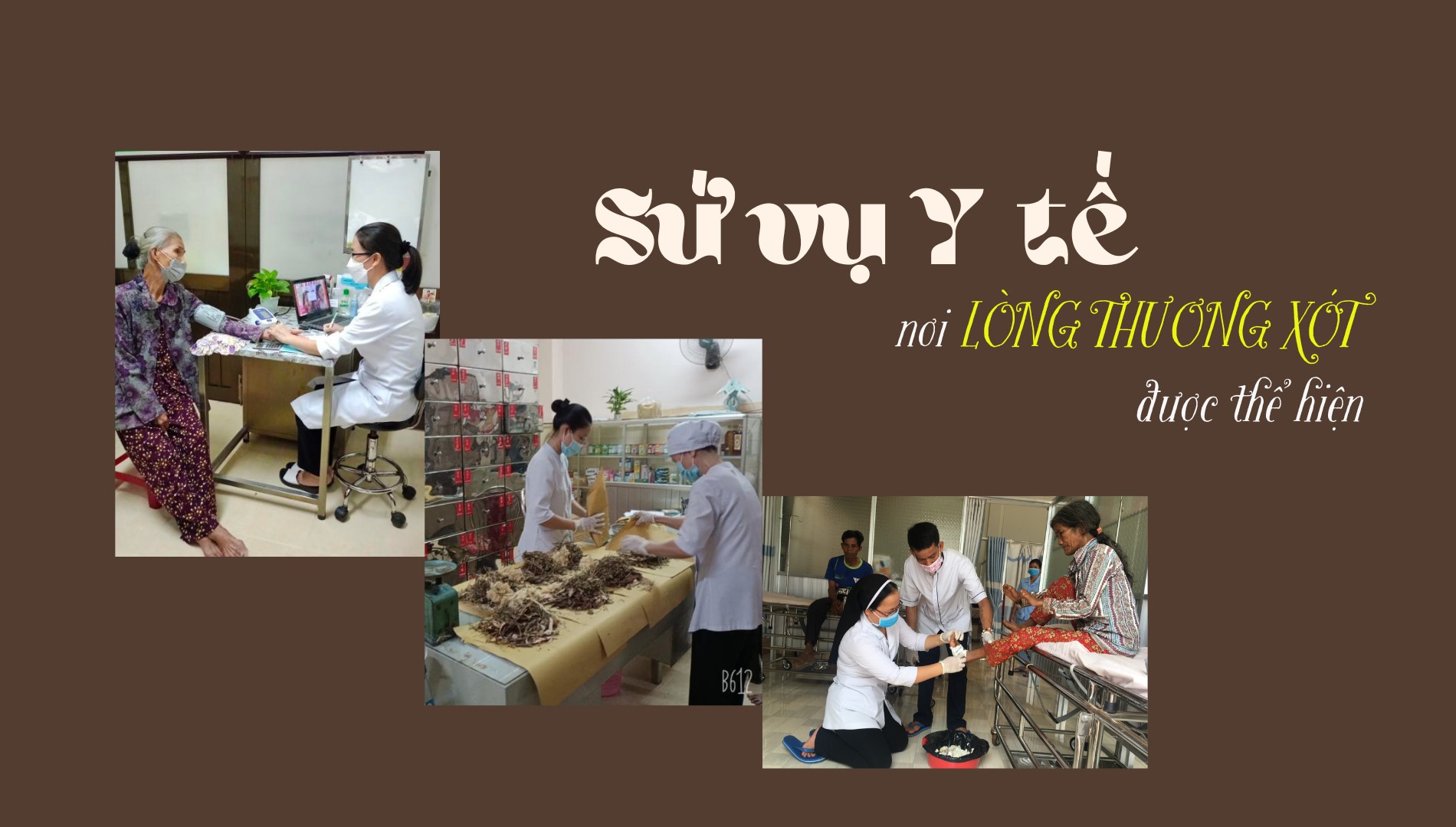 Sứ vụ Y tế - nơi lòng Thương Xót được thể hiện