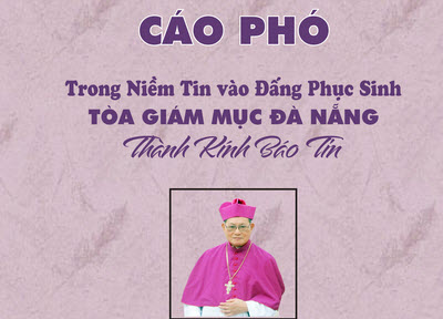 Đức cha P.X. Nguyễn Quang Sách, nguyên GM. GP. Đà Nẵng, đã về Nhà Cha