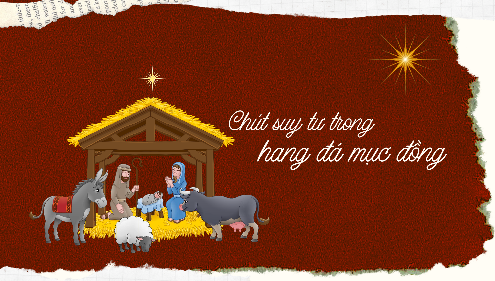 Chút suy tư trong Hang đá mục đồng