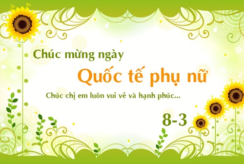Nhật ký ngày 8/3... thật khó quên...