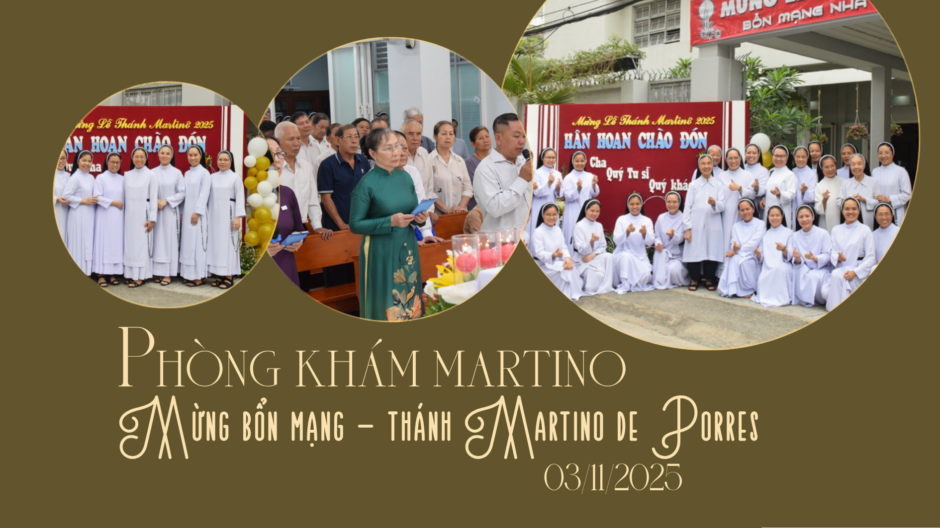 Phòng khám Martio mừng Lễ Thánh Martino bổn mạng - 2025