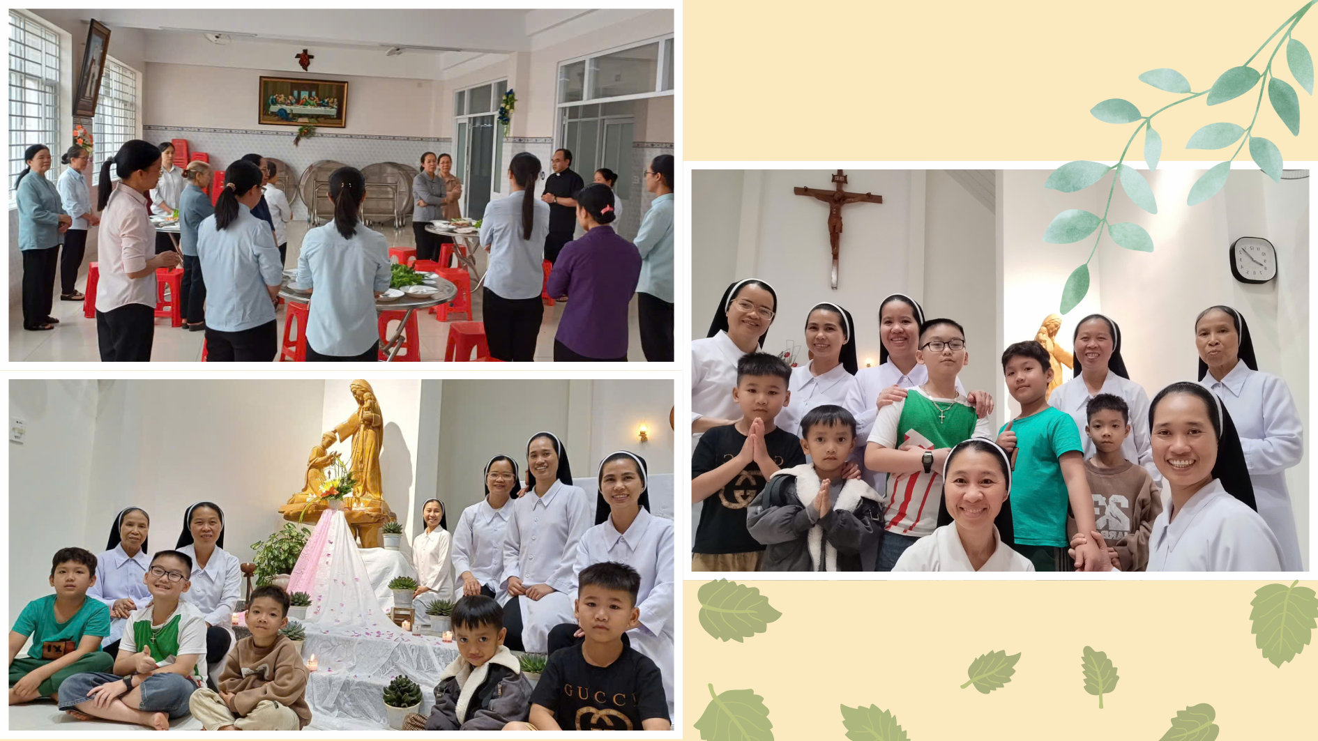 Dòng Nữ Đa Minh Rosa Lima : Tu xá Suối Thông mừng lễ Thánh Đa Minh